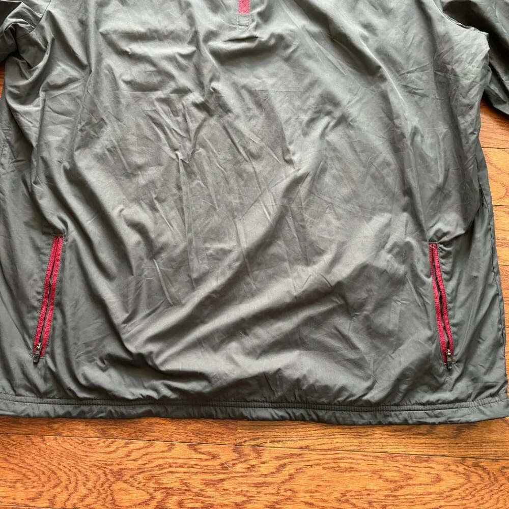 Nike Washington Redskins (old logo) NFL Pullover quarter zip jacket, size L